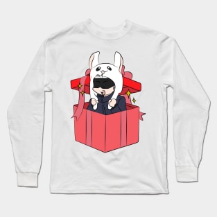 Merry Christmas_Gojo_anime_MAnga Long Sleeve T-Shirt